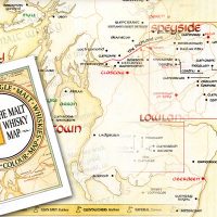 Whisky Map :: A must have for any Scotch Whisky connoisseur. Full colour map highlighting Scotland’s most famous single malt whiskies & distilleries. Available folded in a presentation sleeve, or flat allowing it to be framed. To purchase this map click here.